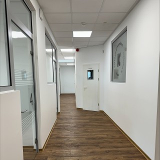 Gang zu den Behandlungszimmern