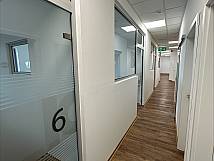 Gang zu den Behandlungszimmern